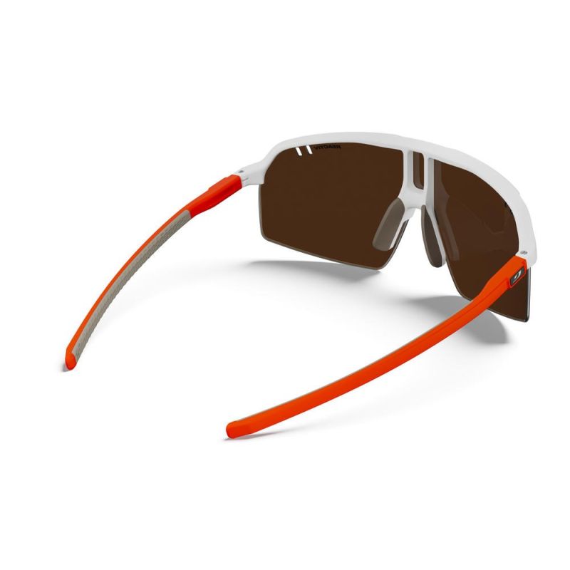 JULBO INTENSITY glasses white and orange In preparation Your Sports Performance