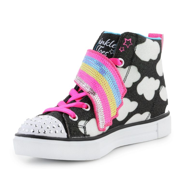 Skechers Twinkle Toes shoes: Twinkle Sparks - Shooting Star Jr 314775L-BKMT Footwear/Lifestyle/Skechers Skechers