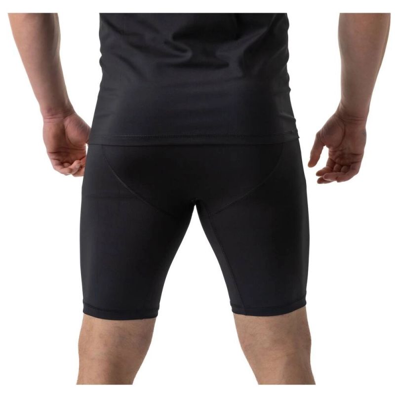 Vale Tudo MMA Compression Shorts (Tight) Black CS - S ODZIEŻ - Leginsy Your Sports Performance