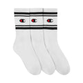 Champion Crew Socks 3 Pairs White U20081 WW006 Clothing Your Sports Performance