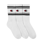 Champion Crew Socks 3 Pairs White U20081 WW006 Clothing Your Sports Performance