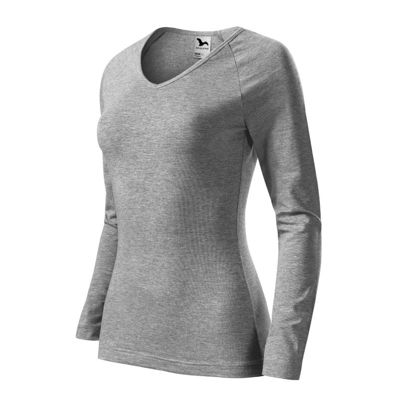Malfini Elegance T-shirt W MLI-12712 dark gray melange Clothing/Lifestyle/T-shirts/Malfini Malfini