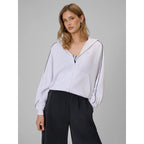 Women's regular hooded sweatshirt 4F 4FRSS26TSWSF2990-10S