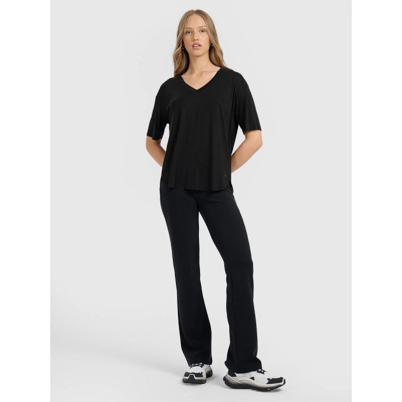 Women's oversize T-shirt with modal 4F 4FRAW25TTSHF3283-21S 4f