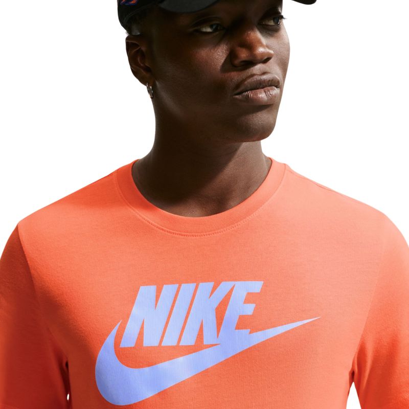 Nike Nsw Tee Icon Futura Orange AR5004 835