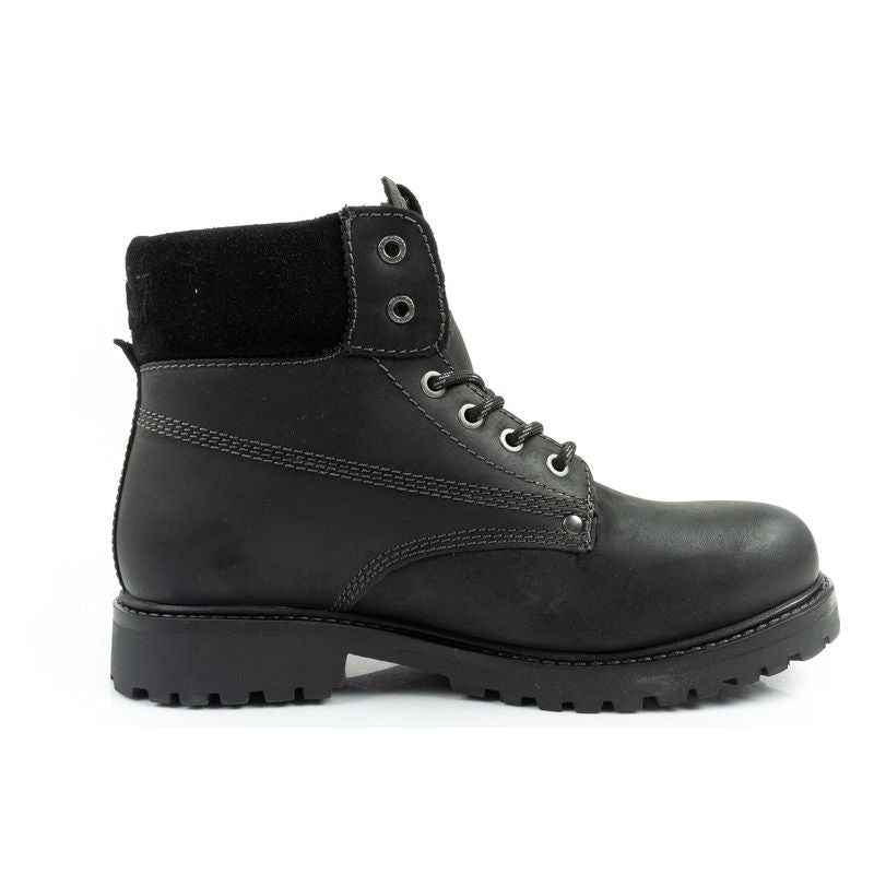 Wrangler Arch Fur men's boots, Chelsea boots, elegant, insulated, black Wrangler