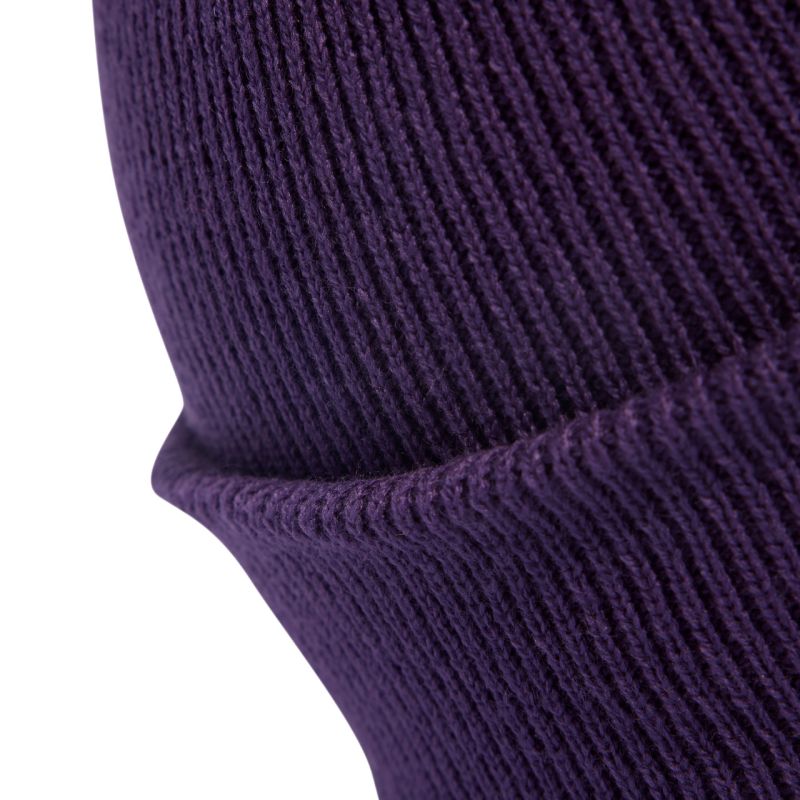 Adidas New Logo Beanie Cuff Purple JX5748 Clothing Your Sports Performance