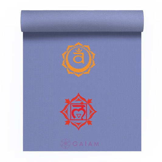 GAIAM Chakra 4 MM 55321 Yoga Mat Accessories/Training equipment Your Sports Performance