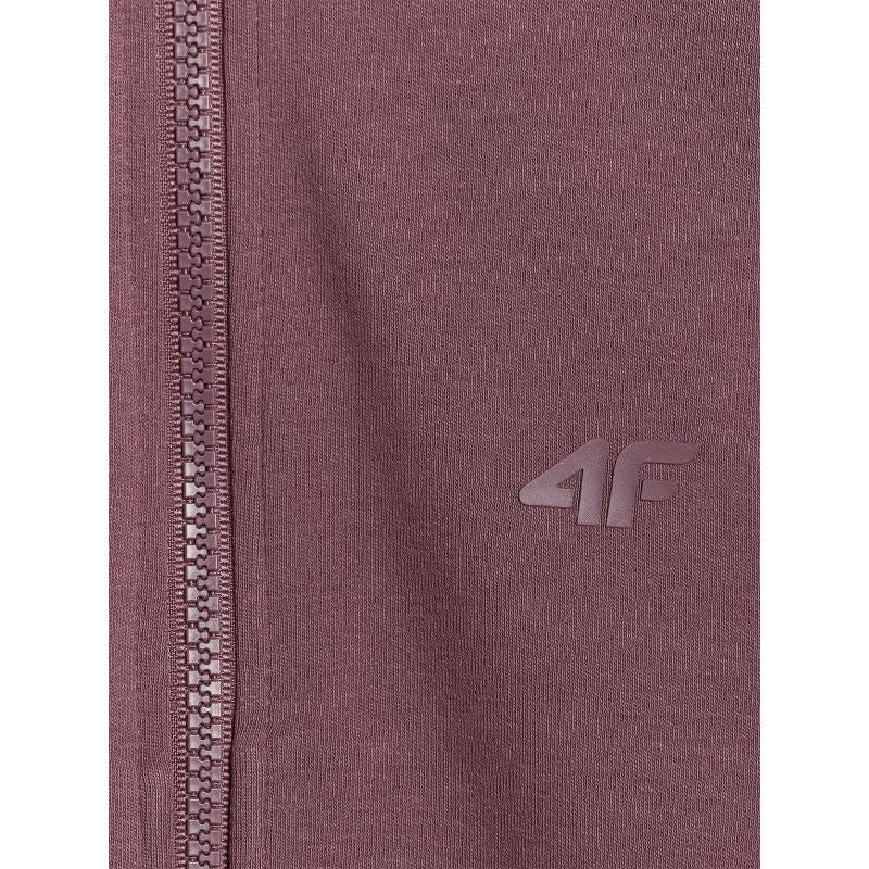 Girls' zip-up sweatshirt without hood 4F 4FJRAW25TSWSF2430-51S *Kategoria tymczasowa Your Sports Performance