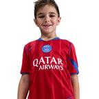 Nike PSG Stadium 2025/26 Kids' Football Shirt Red HM4126 680
