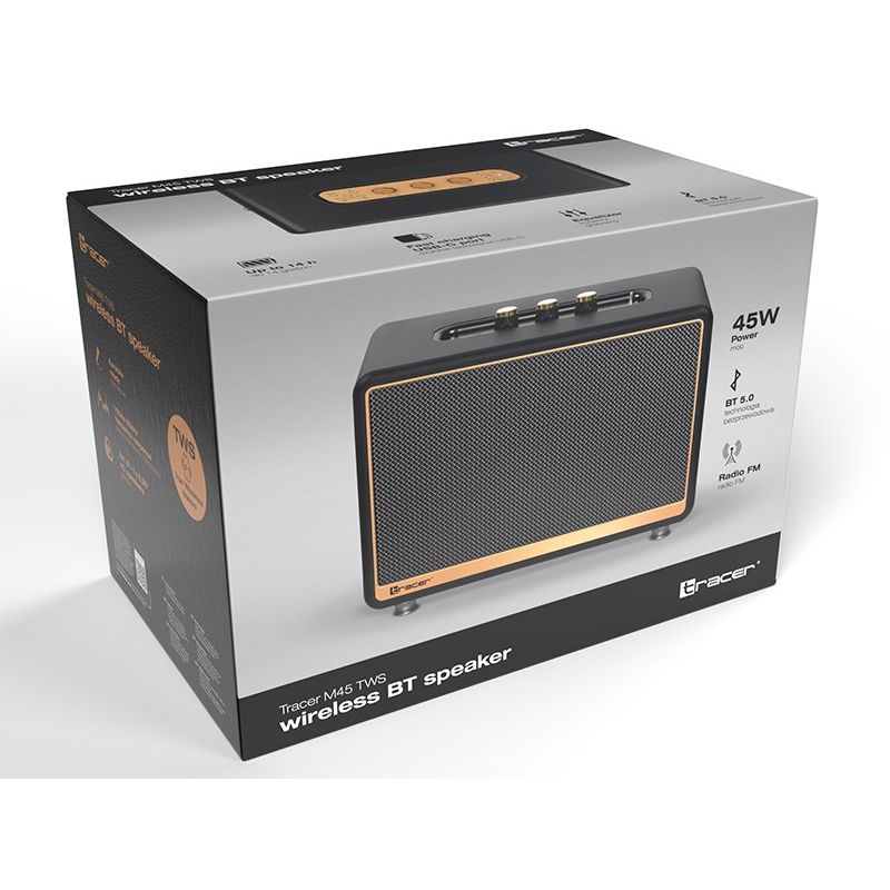 TRACER TWS SPEAKER M45 BLUETOOTH BLACK In preparation Your Sports Performance