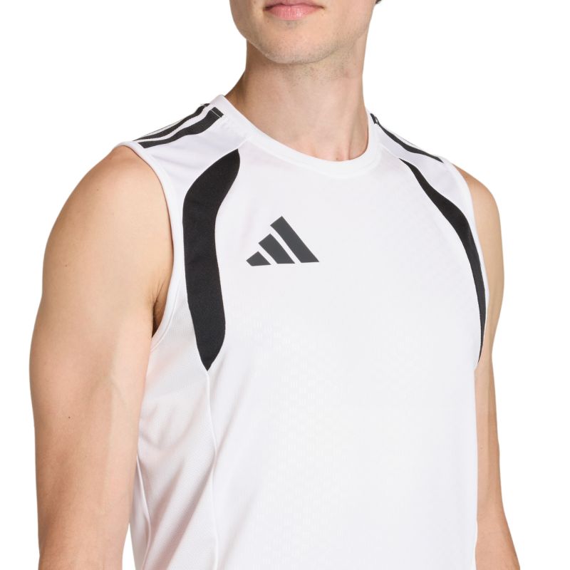 Men’s adidas Tiro 26 Competition Sleeveless Jersey, white, KA7614