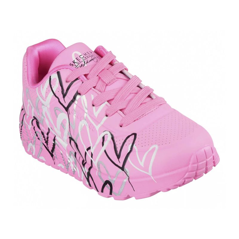 Skechers x JGoldcrown Uno Lite shoes - Metallic Love Jr 314067L-HPMT Footwear/Lifestyle/Skechers Skechers