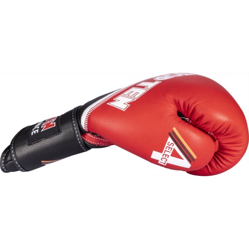 TOP TEN RTT-4Select Leather Boxing Gloves 10 oz Red and Black In preparation Your Sports Performance