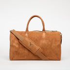 Women's Air Jordan Jam Suede Monogram Duffle Bag Cognac - MA9205-X6X
