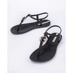 Ipanema Sandal Class women's flip-flop sandals fashionable black with gold In preparation Your Sports Performance