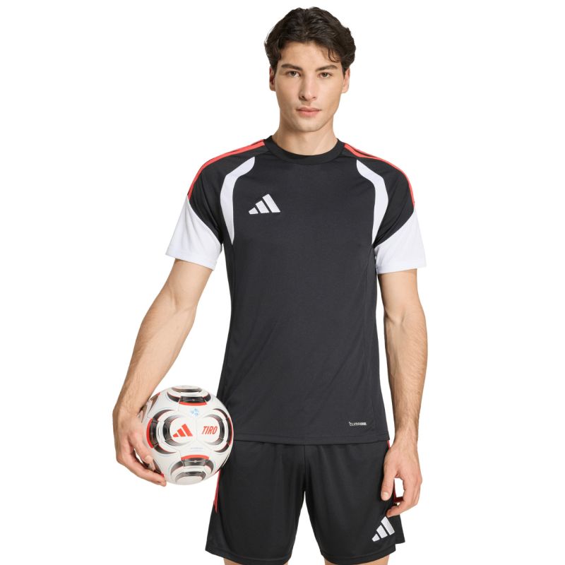 Men's adidas Tiro 26 League Jersey black, white, and red KB1357 In preparation Your Sports Performance
