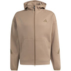 Men's adidas ZNE Full Zip sweatshirt beige KF3828