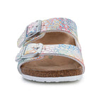 Birkenstock Arizona Kids Flashy Hologram Silver Jr 1022173 Footwear/Lifestyle/Brinkenstock Birkenstock