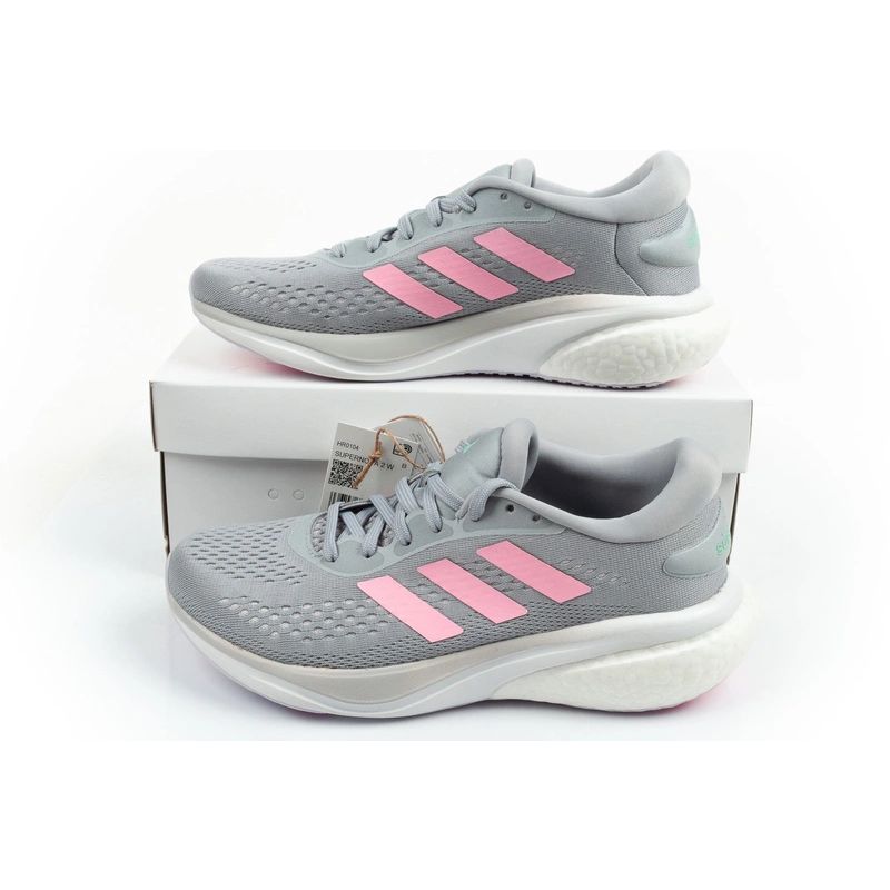 Adidas women's sports shoes Supernova 2 sneakers gray light adidas