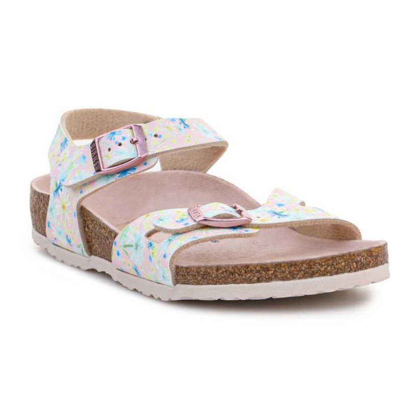 Birkenstock Rio Kids 1022232 Pastel Floral sandals Footwear/Lifestyle/Brinkenstock Birkenstock