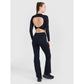 Women's seamless training pants with flared legs 4F 4FRSS25TFTRF1031-20S 4f