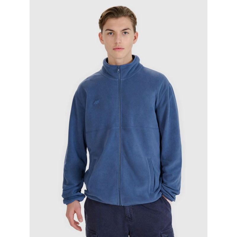Regular fleece with stand-up collar men's 4F 4FRMM00TFLEM371-31S 4f