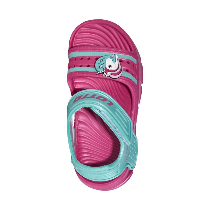 Lotto Simma children's sandals pink and blue 2601090 4053