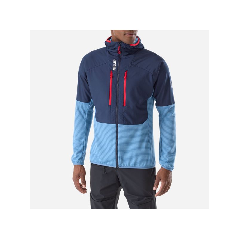 MILLET Parmelan Hybrid Hoodie Men's Jacket M Blue