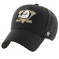 47 Brand NHL Anaheim Ducks Cap H-MVP25WBV-BKI Clothing/Running Your Sports Performance
