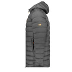 Geographical Norway men's jacket AMIGOMAP LONG HOOD DB DGREY MEN 233 DARK GRAY (WZ5086H/GN-GRIS FONCÉ) Geographical Norway