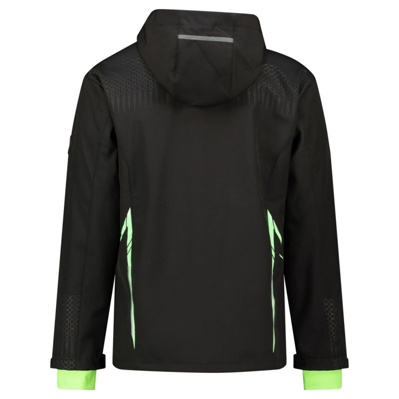 Softshell Men's Geographical Norway Trelino Black-Green Db Men 0124 black / green (WZ8556H/GN-Black / Green) Geographical Norway