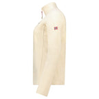 Geographical Norway Women’s Fleece Jacket TUG FZ OFF WHITE DB LADY 268 (WA1722F/GN-OFF WHITE)