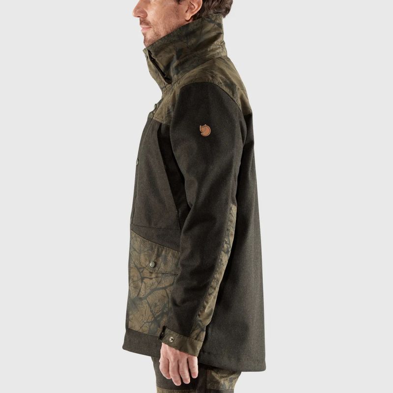 Fjällräven Värmland Wool Jacket M men's softshell jacket outdoor green (F86903-633-636) In preparation Your Sports Performance