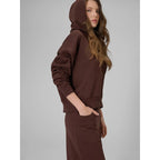 Women's regular hooded sweatshirt 4F 4FRSS26TSWSF2926-80S