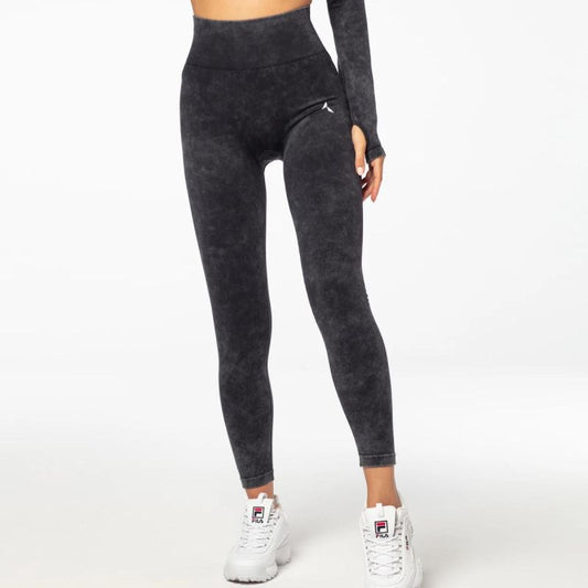 Carpatree Yasmine Women's Sports Leggings High Waist Marble - CP-YSL-BL Carpatree