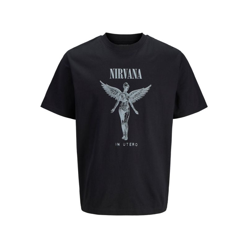 Jack & Jones t-shirt Nirvana JPRBLUNIRVANA SS TEE 12287521 BLACK To be categorized Your Sports Performance