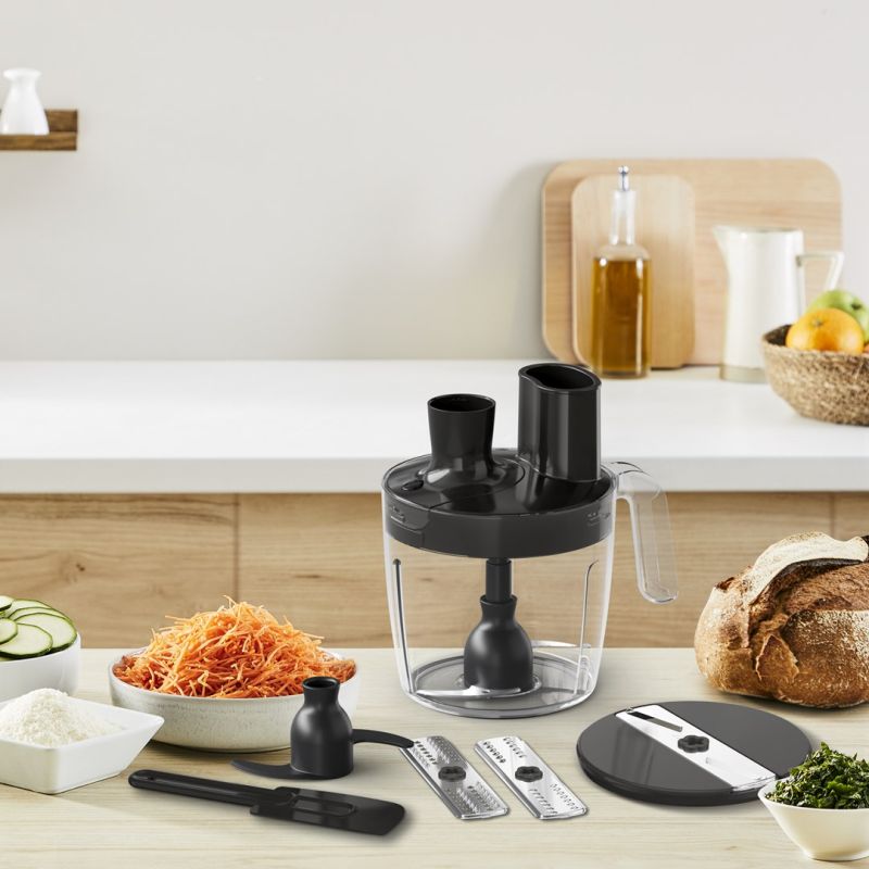 Tefal Quickchef+ HB67G830 blender 0.8 l Immersion blender 1000 W Black, Stainless steel AGD - Produkty/Miksery / Blendery Your Sports Performance