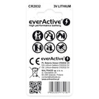 EVERACTIVE MINI CR2032 LITHIUM BATTERIES BLISTER OF 2 CR20322BL Baterie, akumulatorki i ładowarki/Baterie Your Sports Performance