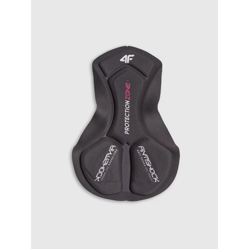 Women's cycling leggings with gel insert 4F 4FWSS25TFSTF034-20S *Kategoria tymczasowa Your Sports Performance