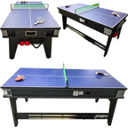 4-IN-1 MULTIGAMING TABLE BILLIARDS TABLE TENNIS HOOK-UP DINING TABLE 189x94.1x81.3CM ENERO Accessories Your Sports Performance