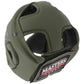 Boxing helmet MASTERS KTOP-PU-MATT "M" green In preparation Your Sports Performance