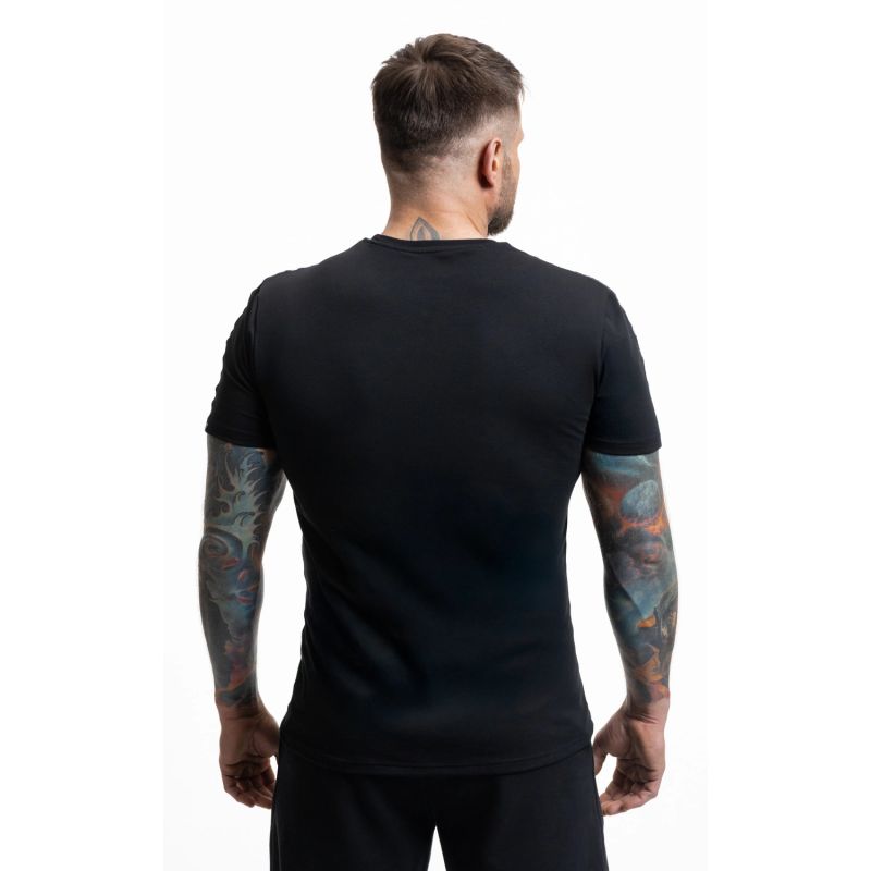 Premium cotton T-Shirt with the DBX Bushido logo ODZIEŻ - Koszulki treningowe Your Sports Performance
