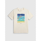 Men's regular printed T-shirt 4F 4FRSS26TTSHM4291-11S