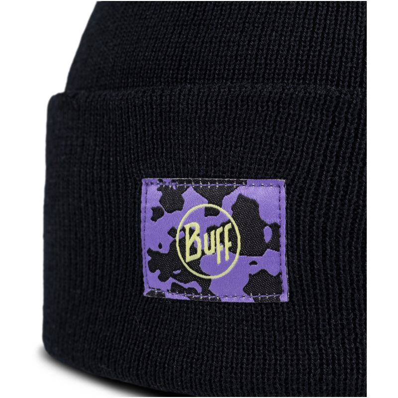 BUFF KNITTED BEANIE BERY BLACK Kids’ Hat