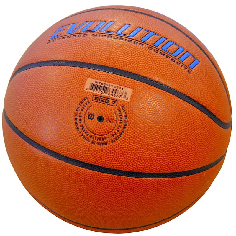 WILSON EVOLUTION 295 GAME BASKETBALL SIZE 7 Sport/Koszykówka/Piłki Your Sports Performance