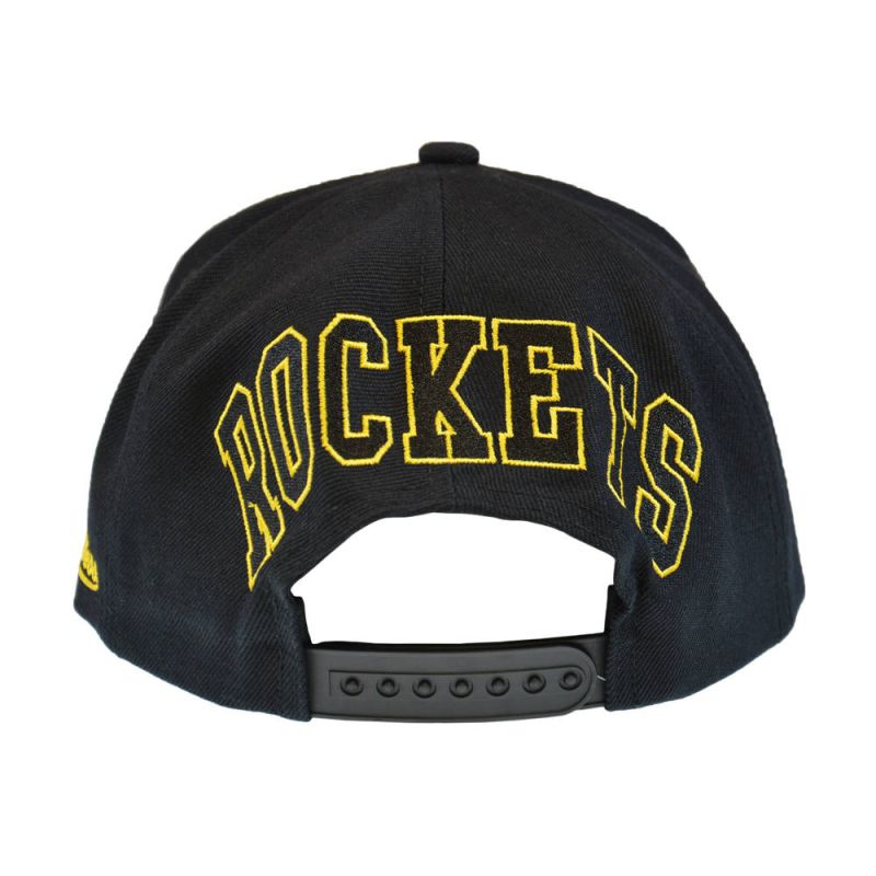 Mitchell & Ness NBA HWC Houston Rockets Choco Camo Cap - HHSS1101-HROYYPPPBLCK Odzież/Czapki/Czapki z daszkiem Your Sports Performance