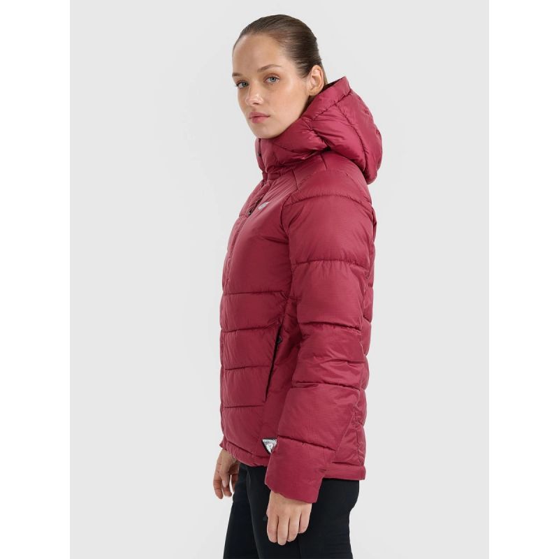 Women's down trekking jacket with Primaloft Silver filling 4F 4FRAW25TDJAF0792-60S 4f
