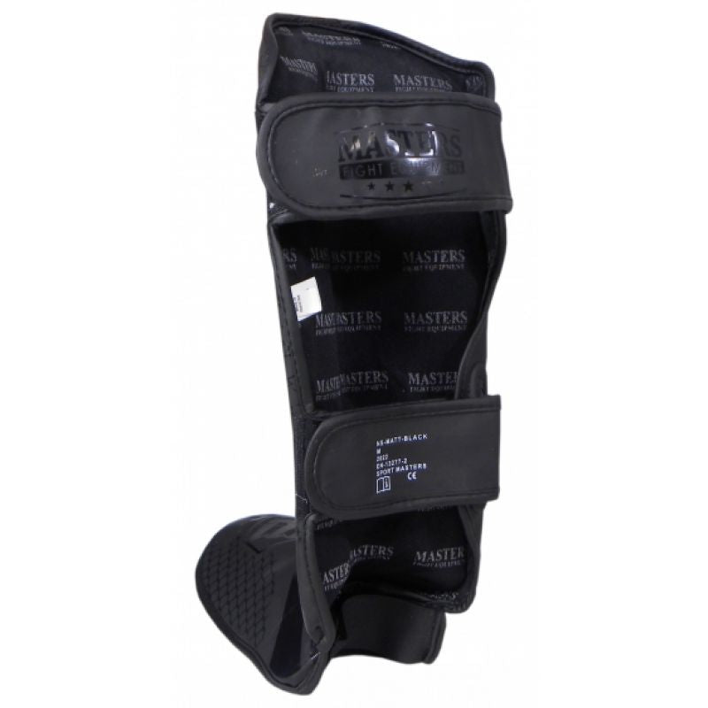 Masters NS-MATT-BLACK shin guards 111521-M