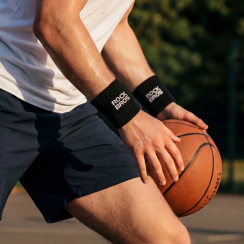 Rockbros 190009 Sports Wristband - Black Rockbros